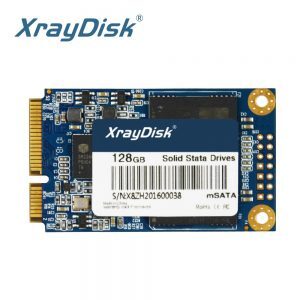 mSata (mini-SATA), позволяет использовать быстрые SSD-диски